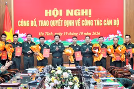 Bộ CHQS tỉnh điều động, bổ nhiệm 28 cán bộ