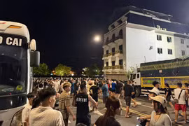 Công an xuất hiện tại nhà Hải Sapa TV trong đêm