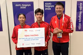 Huy chương đầu tiên của Việt Nam ở ASIAD 2026
