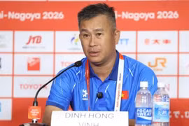 Huấn luyện viên Đinh Hồng Vinh: Asian 2026 giúp U23 Việt Nam trưởng thành hơn