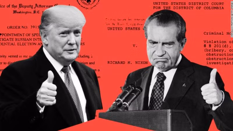 Điểm khác biệt lớn giữa quá trình luận tội Trump và Nixon