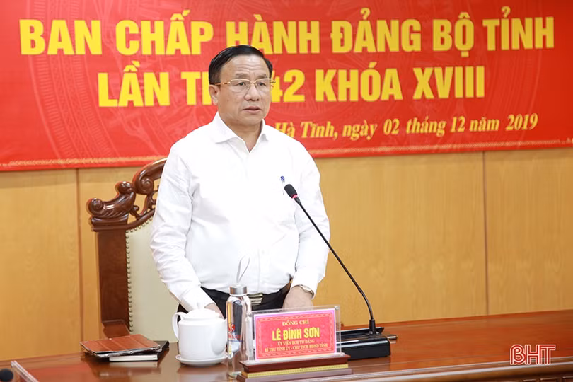 Bí thư Tỉnh ủy Hà Tĩnh: Tuyệt đối không được chủ quan, nỗ lực cao nhất để hoàn thành chỉ tiêu, nhiệm vụ 2020 