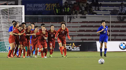 Hạ Thái Lan, ĐT nữ Việt Nam lần thứ 6 giành HCV SEA Games