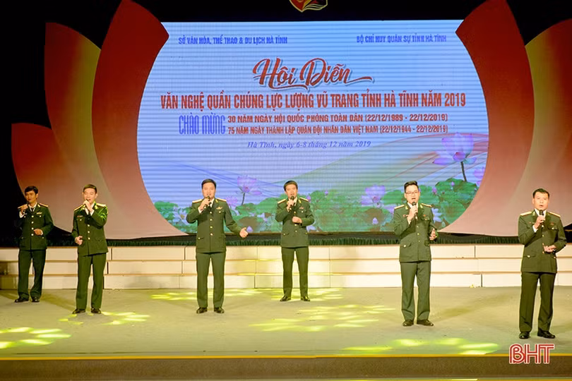 Đức Thọ đạt giải nhất Hội diễn Văn nghệ quần chúng lực lượng vũ trang Hà Tĩnh