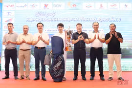 144 golfer tham gia Giải golf Hiệp hội Doanh nghiệp Hà Tĩnh lần thứ IV