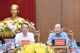Thường trực Tỉnh ủy Hà Tĩnh nghe tình hình thực hiện kế hoạch đầu tư công năm 2026