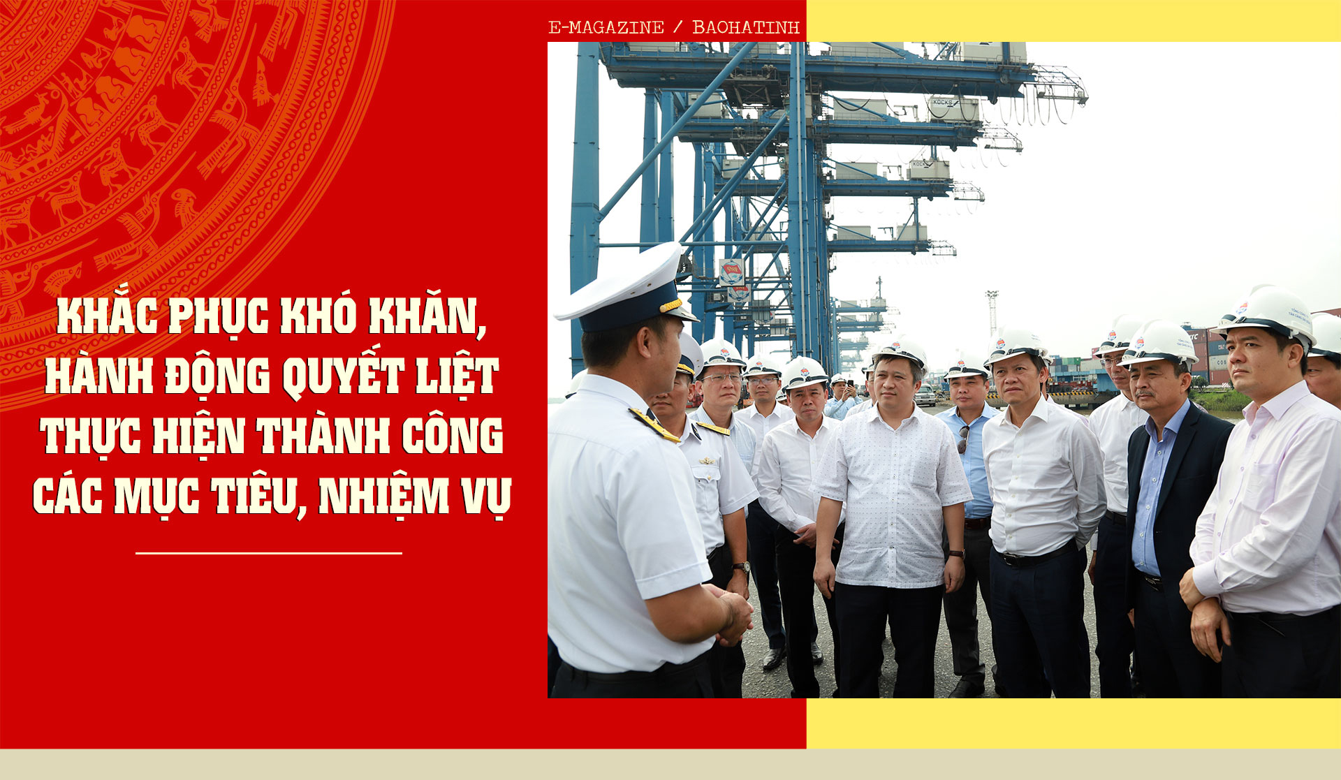 Hà Tĩnh khắc phục khó khăn, hành động quyết liệt thực hiện thành công các mục tiêu, nhiệm vụ