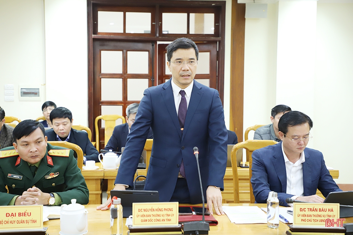 Triển khai hiệu quả nhiệm vụ, đảm bảo cho Nhân dân Hà Tĩnh đón tết an toàn, lành mạnh