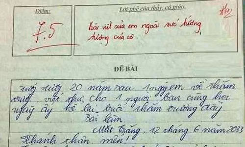 giao vien dau dau voi bai van du doan tuong lai cua hoc tro