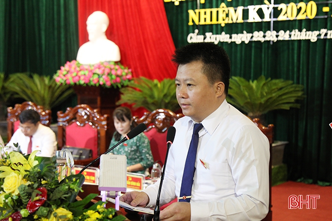Sớm đưa Nghị quyết Đại hội Đảng bộ huyện Cẩm Xuyên nhiệm kỳ 2020 - 2025 vào cuộc sống