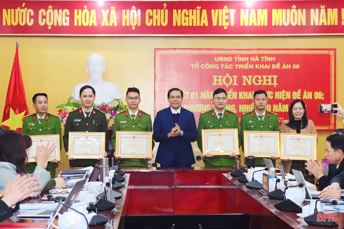 Hà Tĩnh xếp thứ 2 toàn quốc về tỷ lệ kích hoạt định danh điện tử