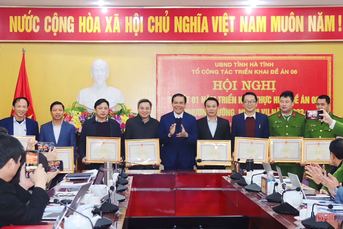 Hà Tĩnh xếp thứ 2 toàn quốc về tỷ lệ kích hoạt định danh điện tử