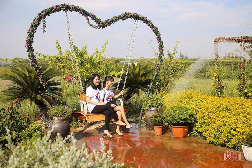 Ngày nhộn nhịp với biển Thiên Cầm