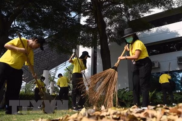 Thái Lan hoàn tất công tác chuẩn bị cho Lễ Đăng quang của vua Rama X
