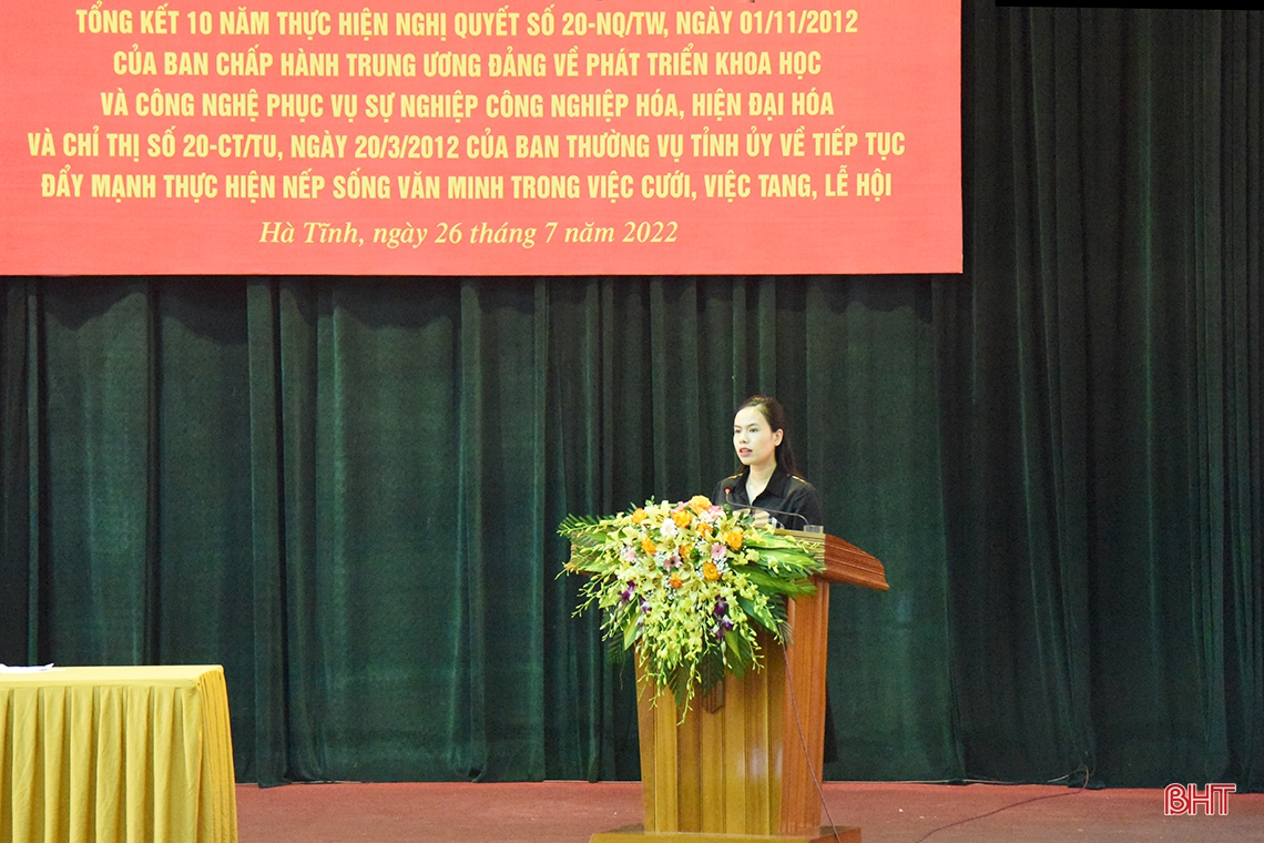 Tiếp tục triển khai hiệu quả các nghị quyết, chỉ thị về phát triển khoa học - công nghệ và thực hiện nếp sống văn minh