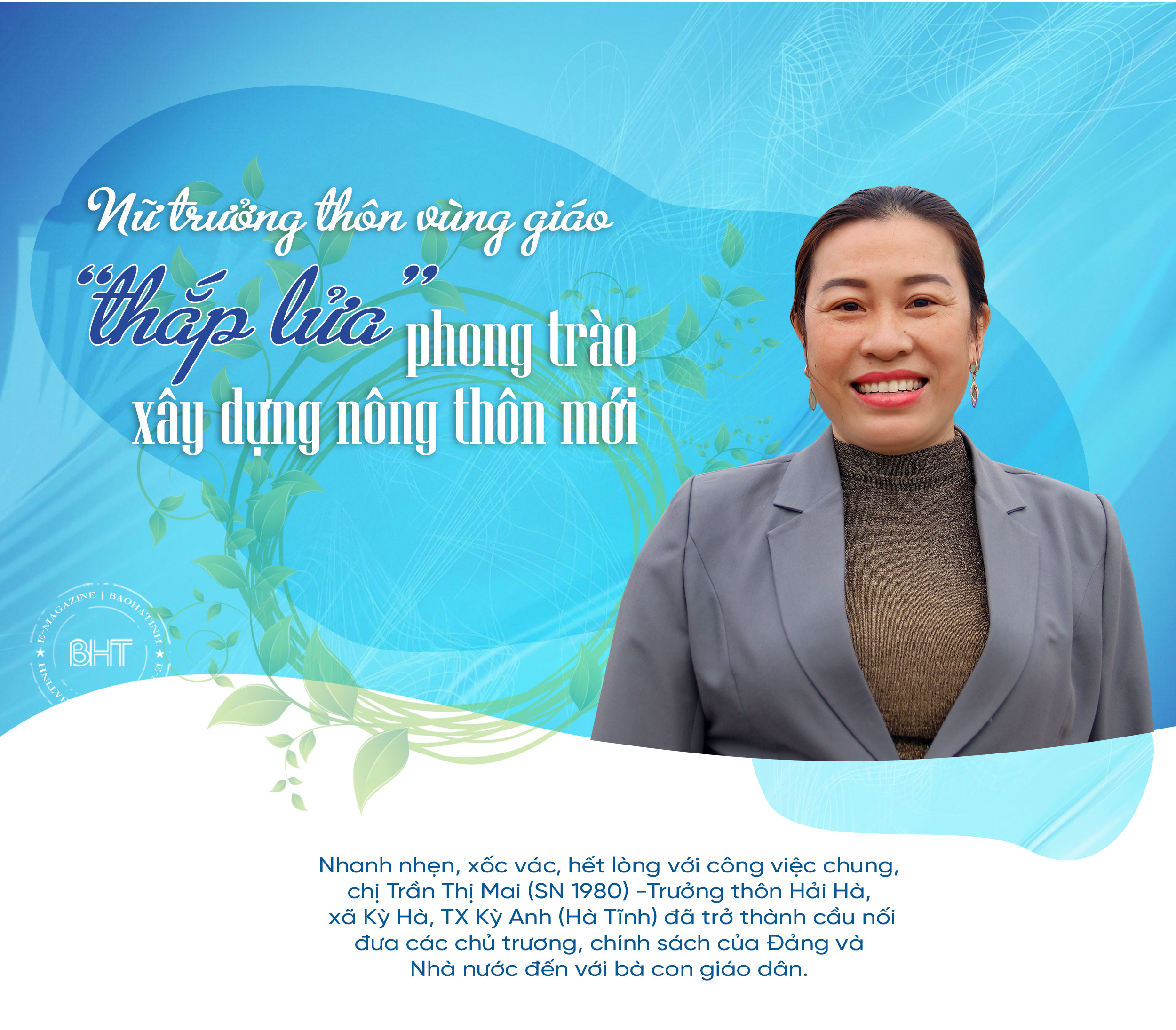 ­­­­­­­­­­­­­­­ Nữ trưởng thôn vùng giáo “thắp lửa” phong trào xây dựng nông thôn mới