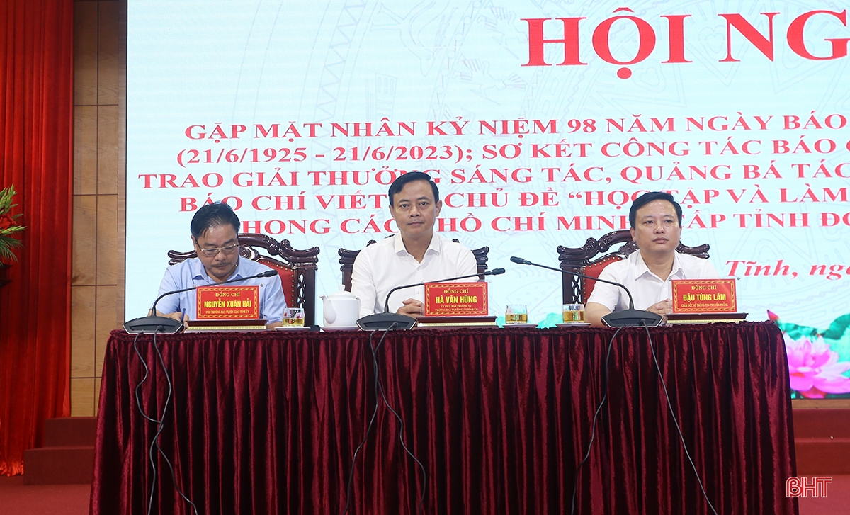 Báo chí tích cực đồng hành với tỉnh trong thực hiện các nhiệm vụ chính trị