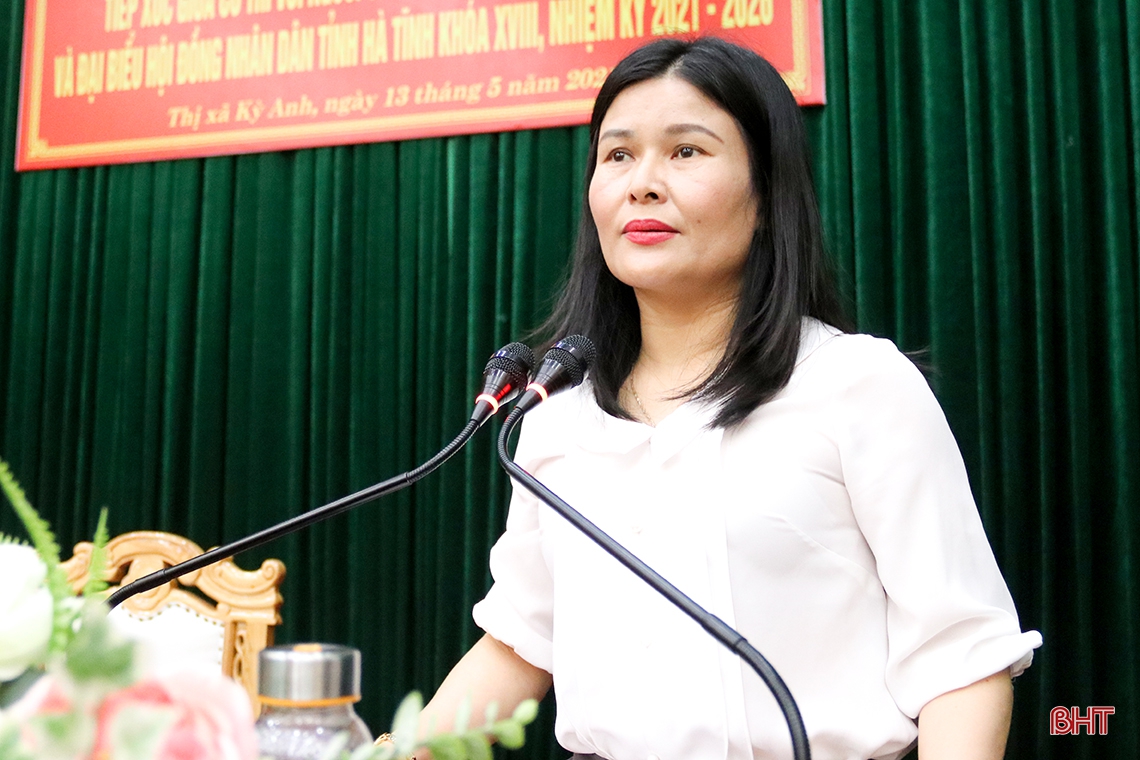 Mong muốn được đóng góp cho sự phát triển của Hà Tĩnh, mang lại lợi ích thiết thực cho Nhân dân