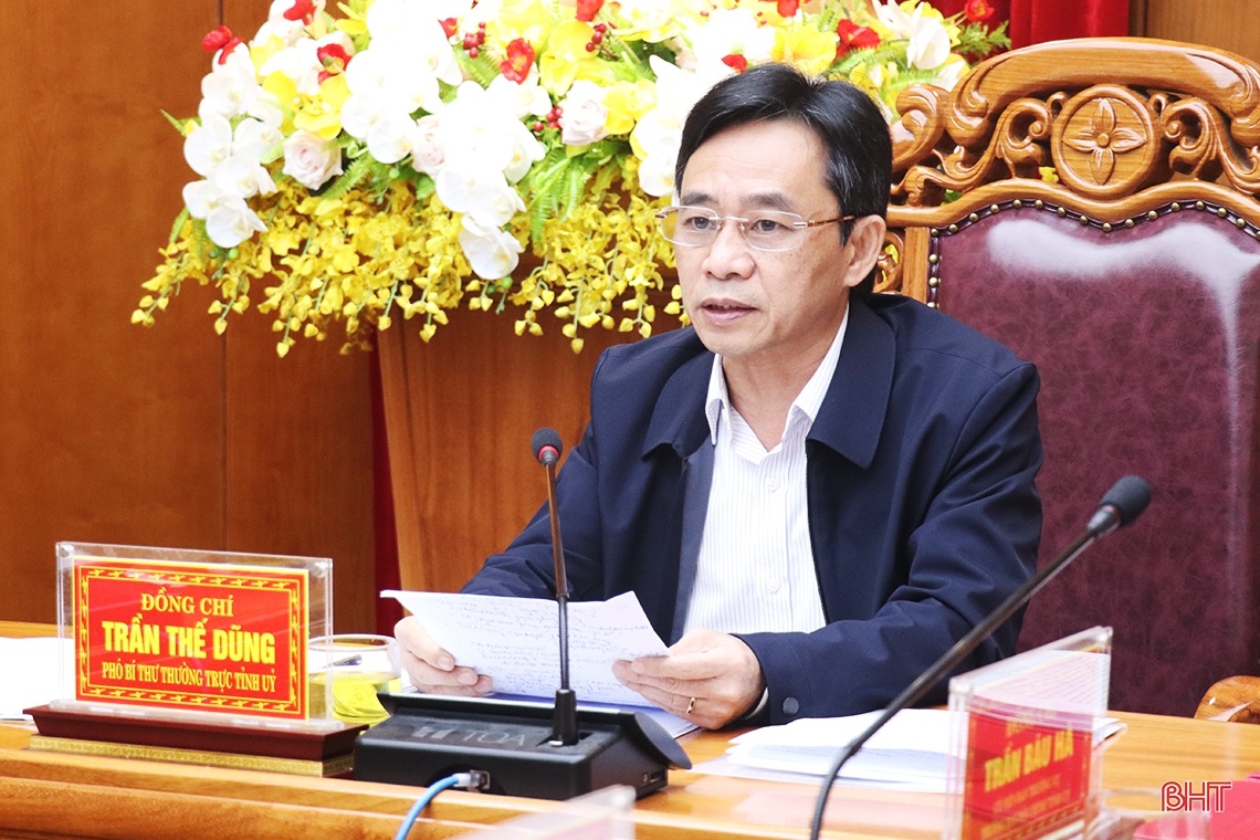 Khối nội chính phát huy vai trò tham mưu, giúp việc cho Thường trực Tỉnh ủy