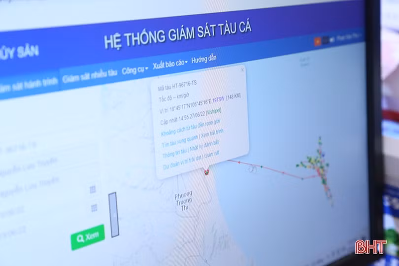 Thiết bị giám sát hành trình tàu cá “chập chờn”, Hà Tĩnh gặp khó trong xử lý