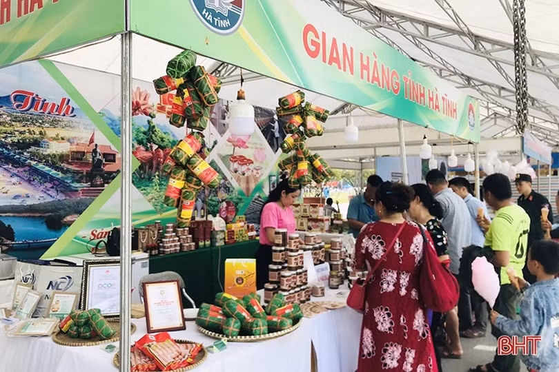 Sản phẩm “made in” Hà Tĩnh tham gia 20 hội chợ thương mại trên cả nước