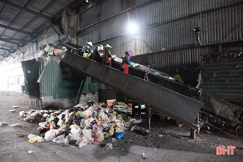 Các chợ ở Hà Tĩnh “biến” rác thải thành phân vi sinh