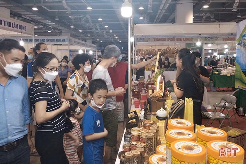Sản phẩm “made in” Hà Tĩnh tham gia 20 hội chợ thương mại trên cả nước