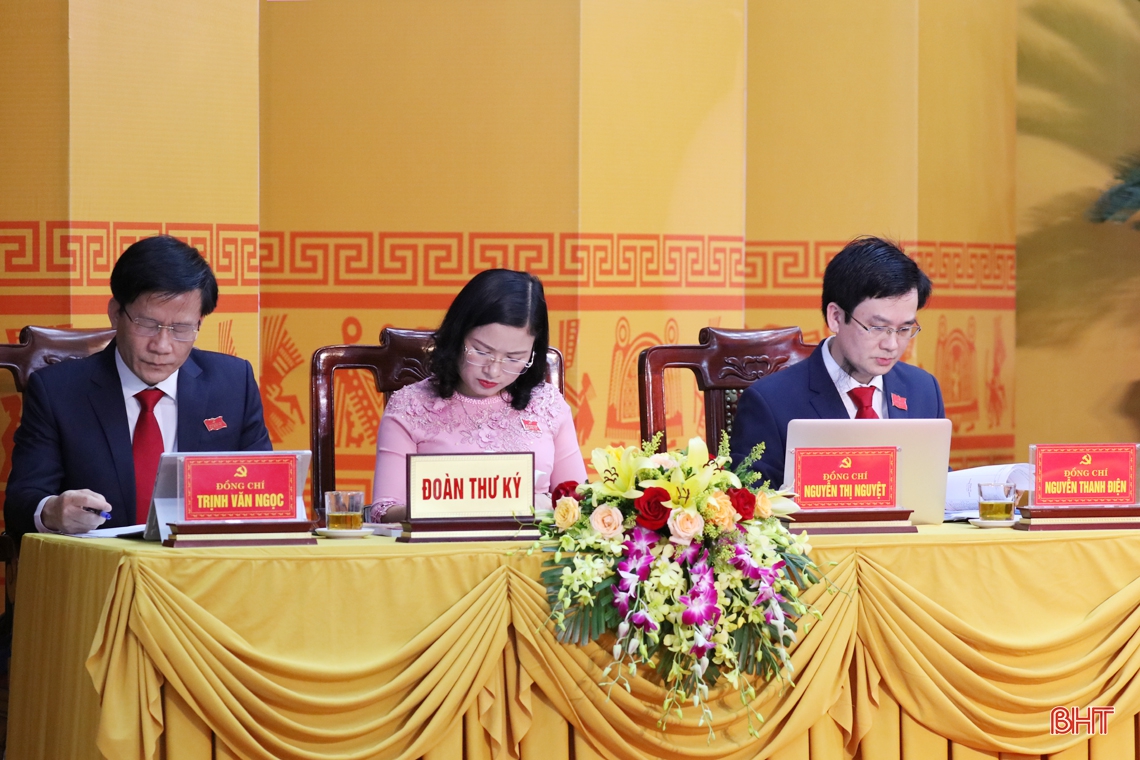 Đại hội Đại biểu Đảng bộ tỉnh Hà Tĩnh lần thứ XIX hoàn thành phiên trù bị