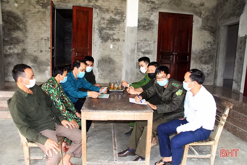 Hương Sơn tăng cường giữ rừng dịp tết