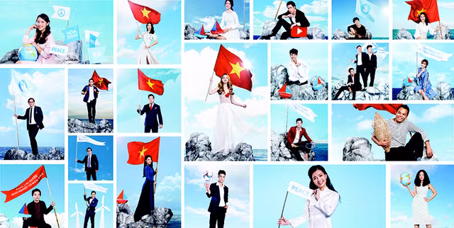 22 nghe si va nguoi tre co anh huong dong long huong ve bien dao to quoc