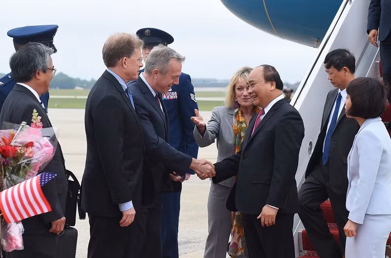 le don thu tuong nguyen xuan phuc tai thu do washington hoa ky