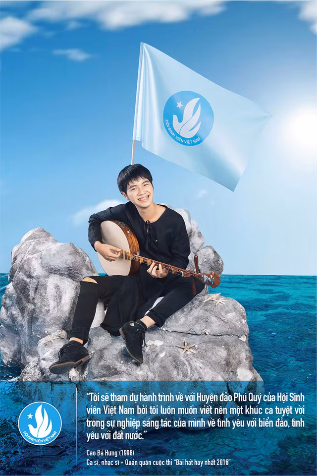 22 nghe si va nguoi tre co anh huong dong long huong ve bien dao to quoc