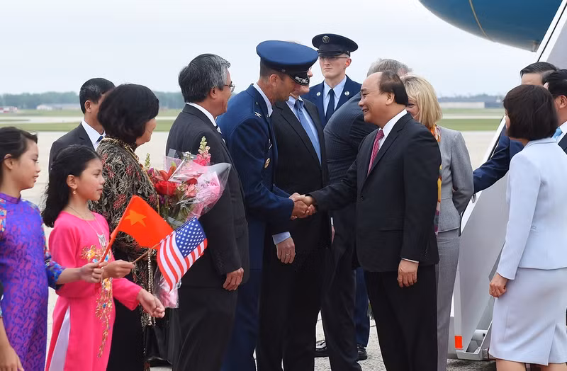le don thu tuong nguyen xuan phuc tai thu do washington hoa ky