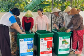 Phân loại rác tại nguồn để làm phân bón, giảm áp lực cho nhà máy xử lý rác