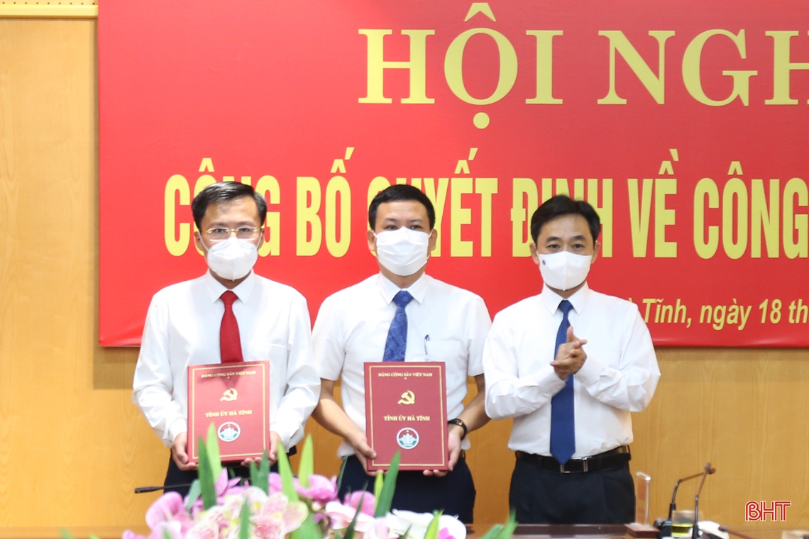 Ban Thường vụ Tỉnh ủy Hà Tĩnh điều động, bổ nhiệm cán bộ