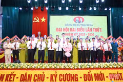 Bí thư Tỉnh ủy dự Đại hội Đảng bộ xã Thạch Hà