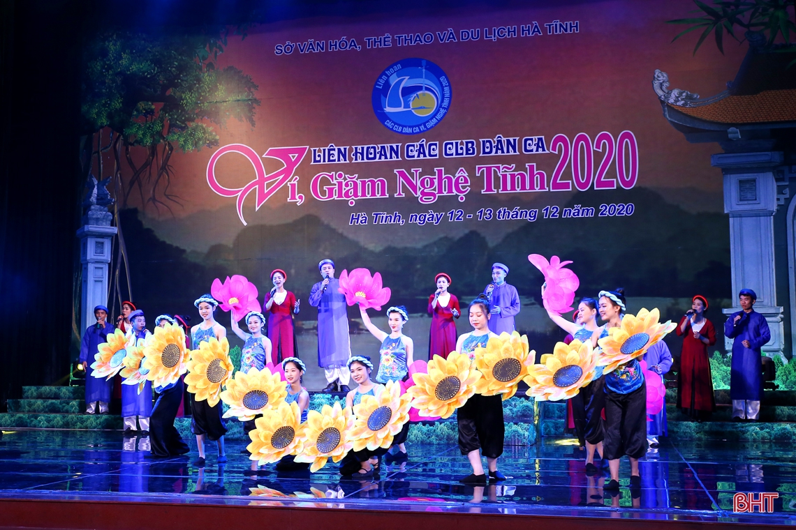 Ấn tượng Liên hoan dân ca ví, giặm toàn tỉnh Hà Tĩnh