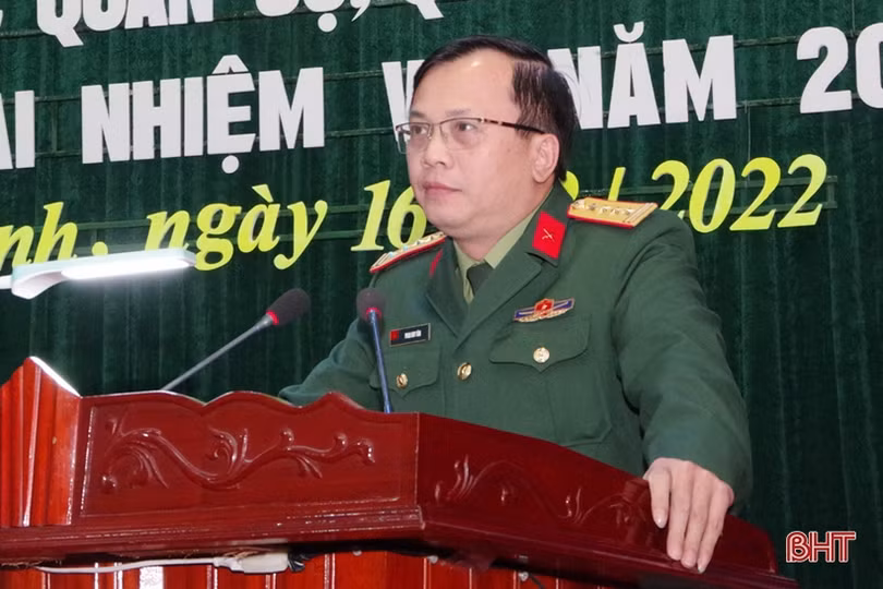 Bộ CHQS Hà Tĩnh hội nghị quân chính, phát động thi đua thực hiện nhiệm vụ năm 2023