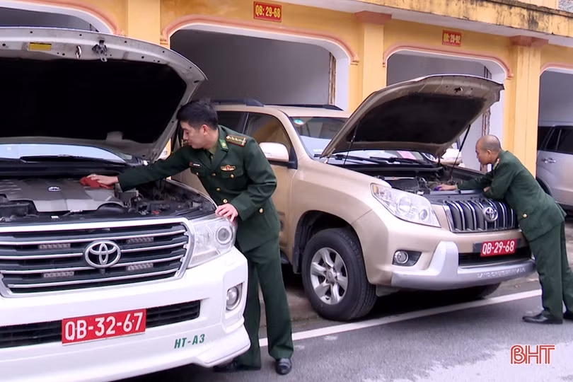 Bộ đội Biên phòng Hà Tĩnh bảo quản tốt vũ khí, trang bị để bảo vệ biên giới