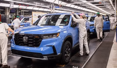 Honda Pilot 2023 bắt đầu được sản xuất, giá từ 39.150 USD