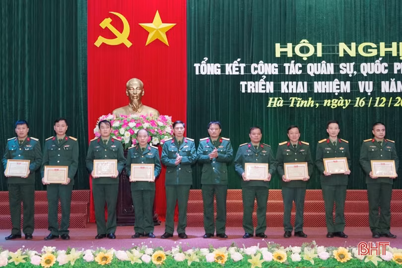 Bộ CHQS Hà Tĩnh hội nghị quân chính, phát động thi đua thực hiện nhiệm vụ năm 2023