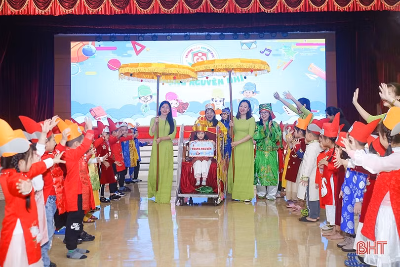 Ấn tượng hội thi “Trạng nguyên nhí” của học sinh Trí Đức