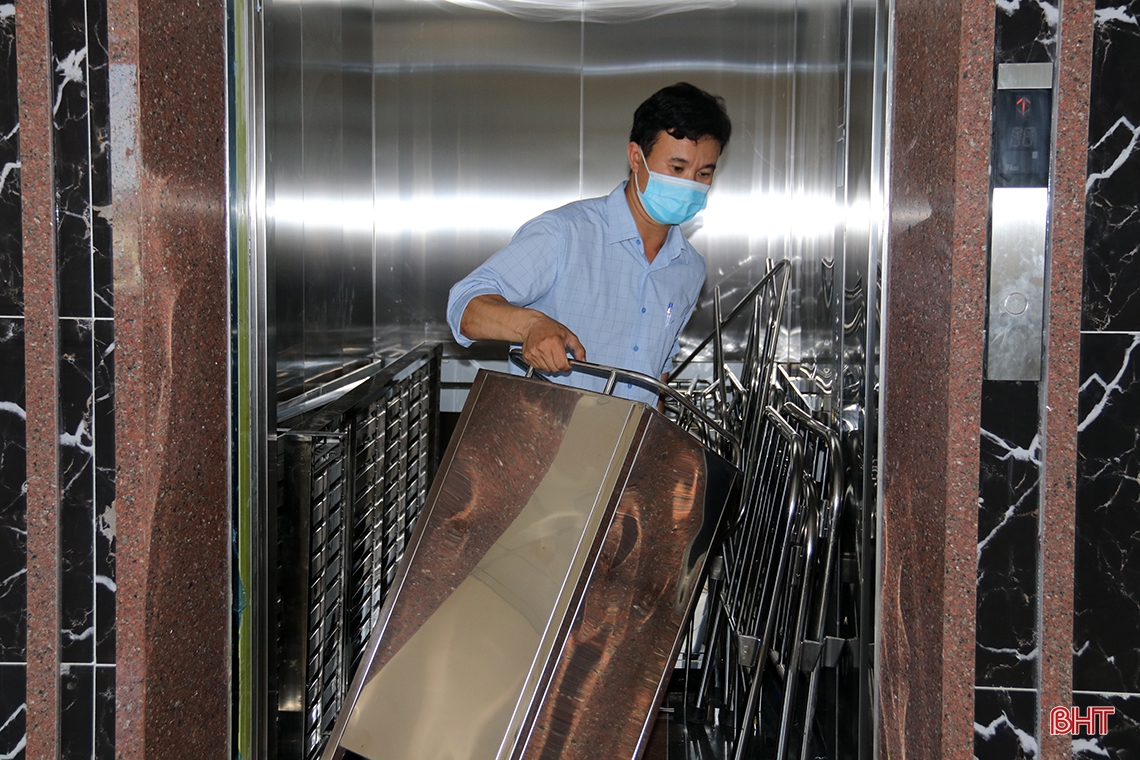 Cận cảnh nơi sẽ điều trị bệnh nhân mắc Covid-19 ở huyện phía Nam Hà Tĩnh