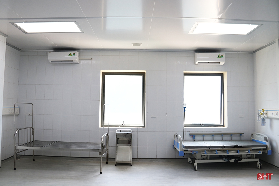 Cận cảnh nơi sẽ điều trị bệnh nhân mắc Covid-19 ở huyện phía Nam Hà Tĩnh