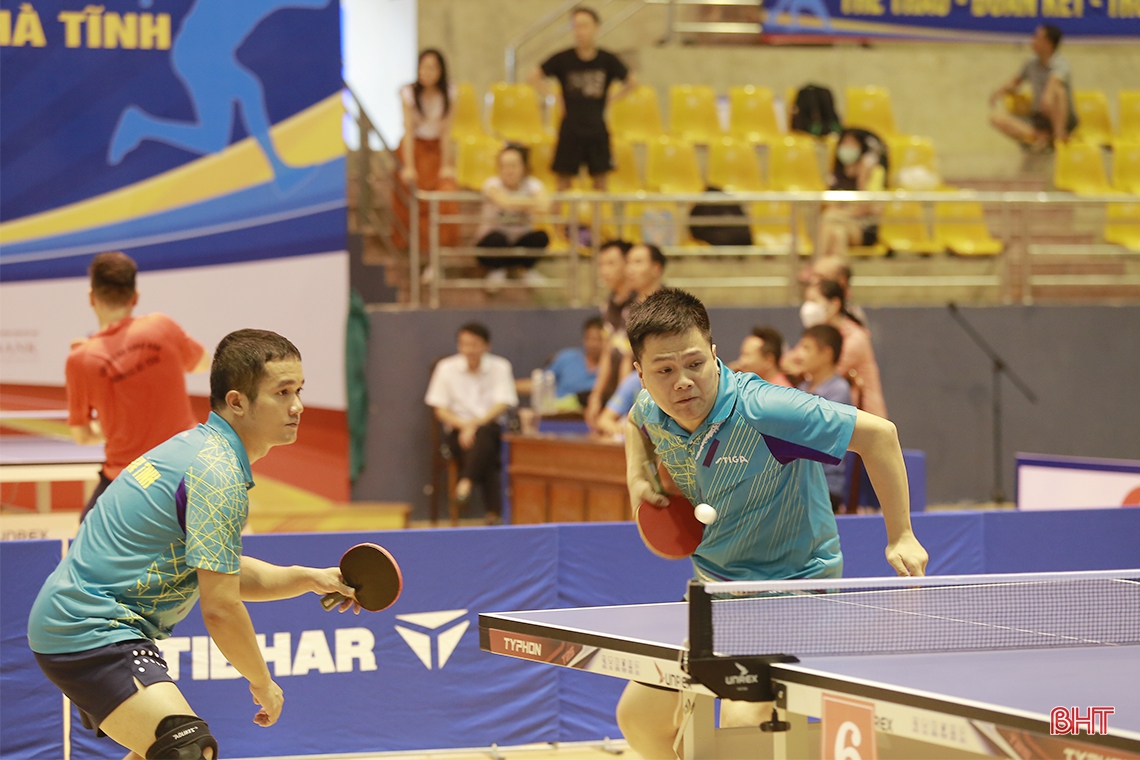 Giải Bóng bàn các CLB mở rộng Báo Hà Tĩnh năm 2022 thành công tốt đẹp