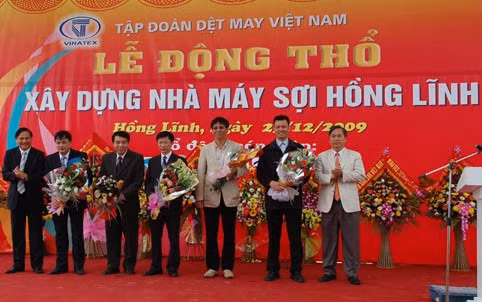 Ra mắt lãnh đạo CTCP Vinatex Hồng Lĩnh