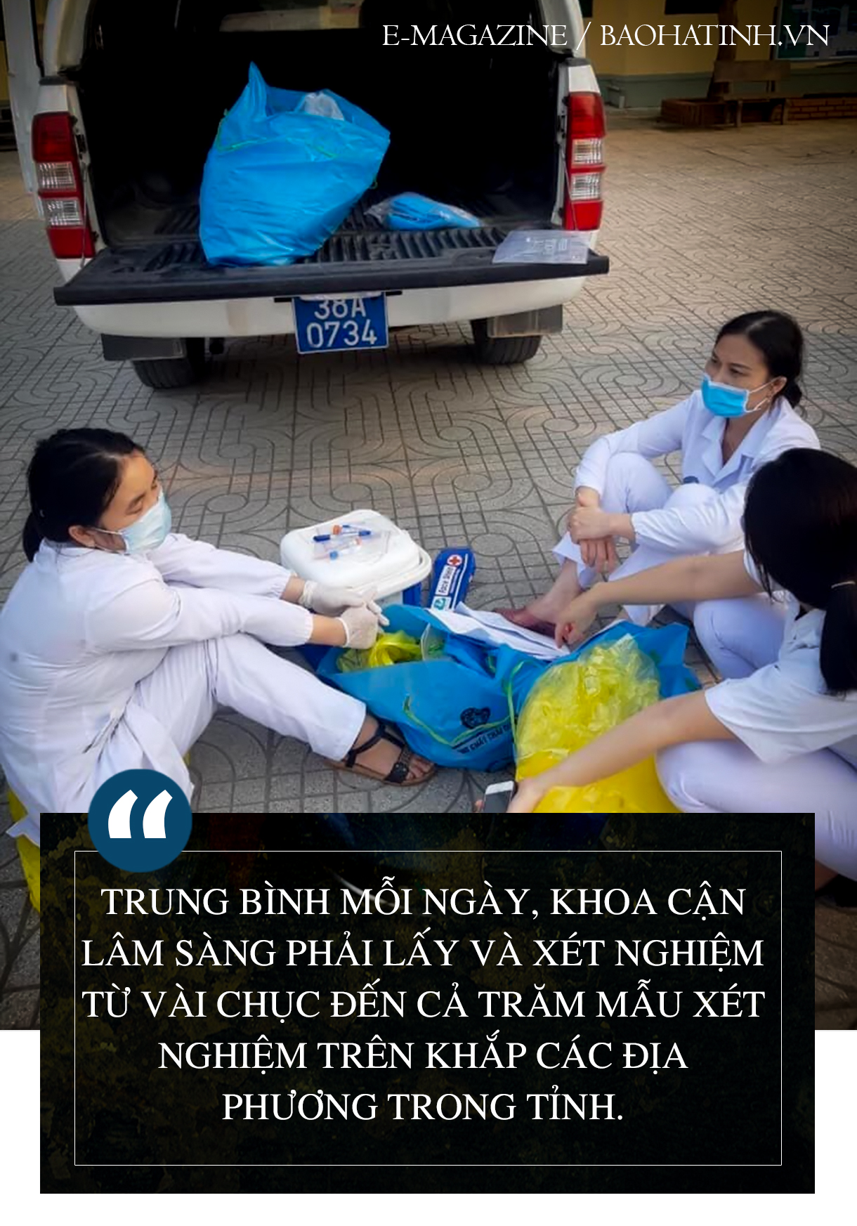 Hy sinh niềm riêng, các “chiến sỹ” CDC Hà Tĩnh vững lòng trên trận tuyến chống “giặc” Covid-19 ảnh 4 Hy sinh niềm riêng, các “chiến sỹ” CDC Hà Tĩnh vững lòng trên trận tuyến chống “giặc” Covid-19