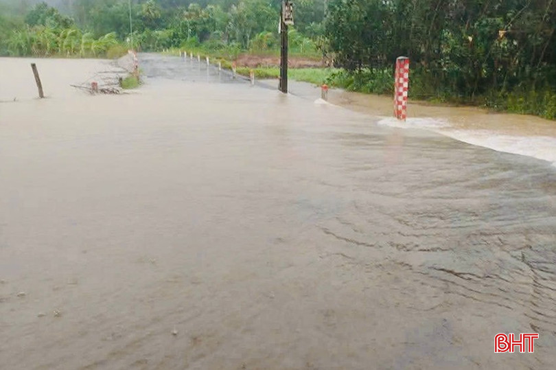 Theo dự báo, Hà Tĩnh tiếp tục có mưa lớn, một số khu vực thấp trũng, ven sông khả năng sẽ ngập cục bộ do mực nước các sông dâng cao.