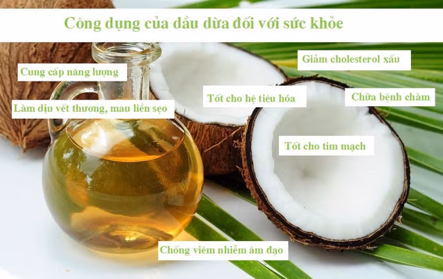 dau dua voi suc khoe va lam dep
