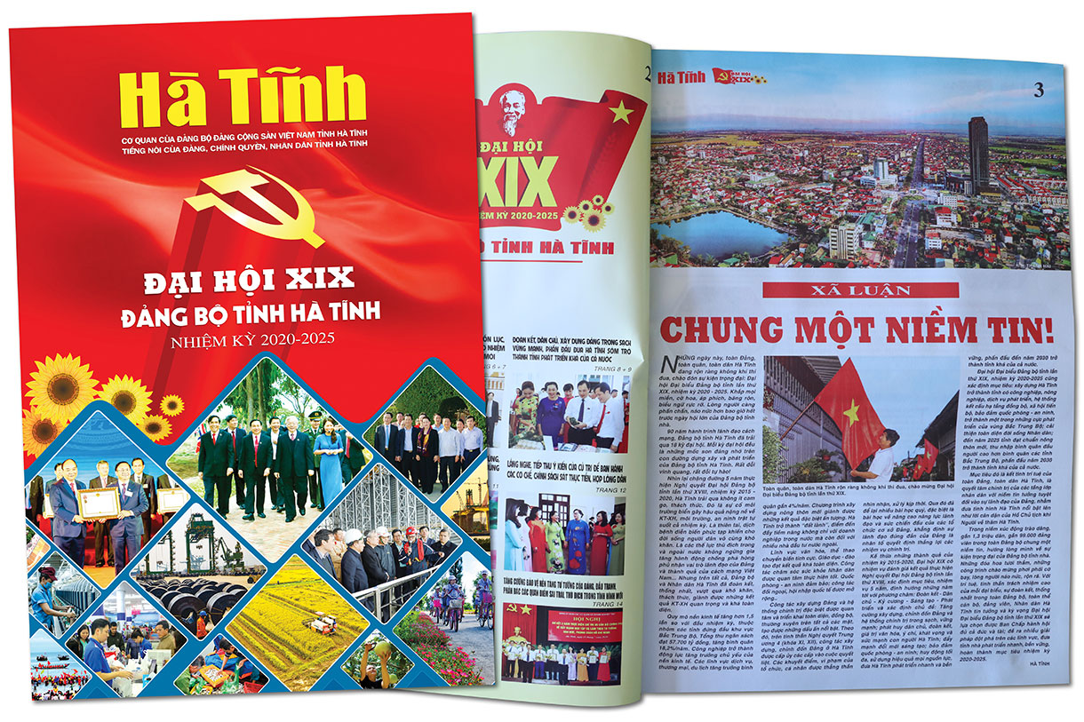 Những số báo đặc biệt Báo Hà Tĩnh